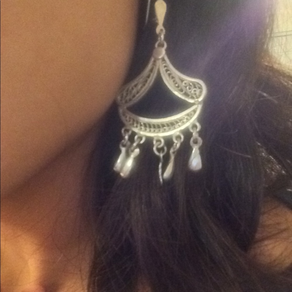 Sterling silver earrings